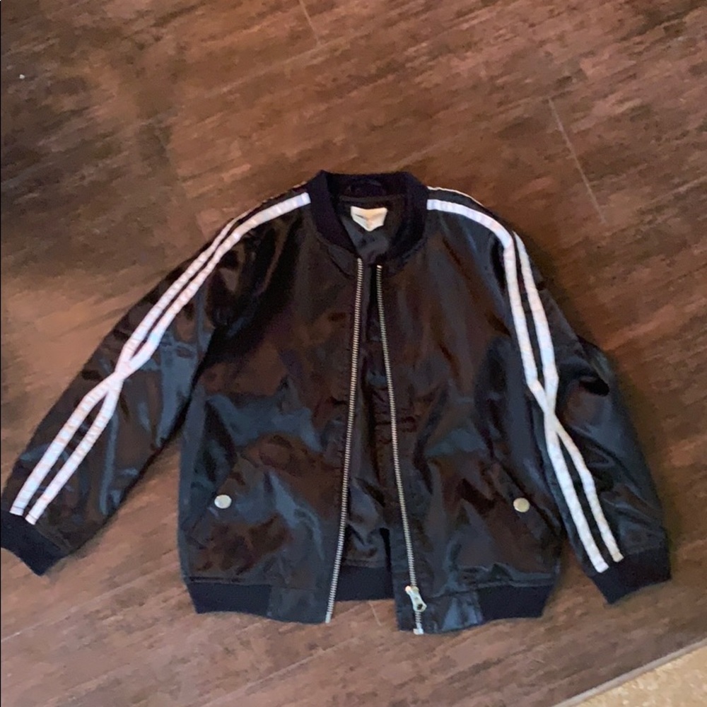 Lightweight Satin Bomber Jacket